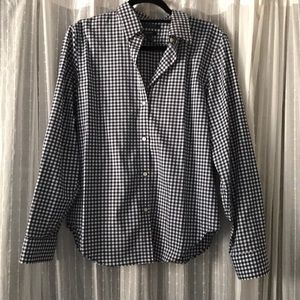 Ralph Lauren Gingham Boyfriend Shirt